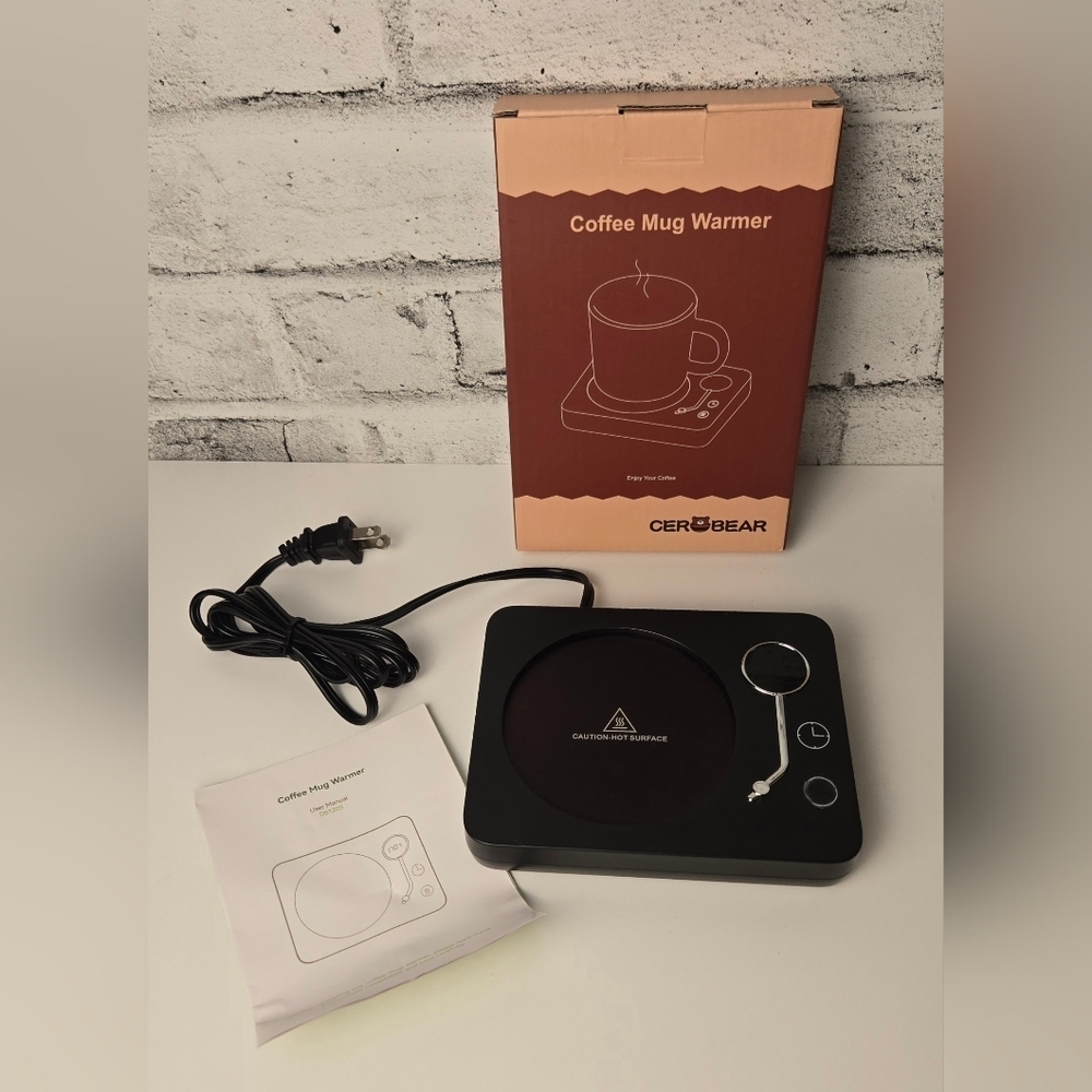 Cerobear Electric Coffee Mug Warmer Cup Heater Desk Office Beverage Warmer